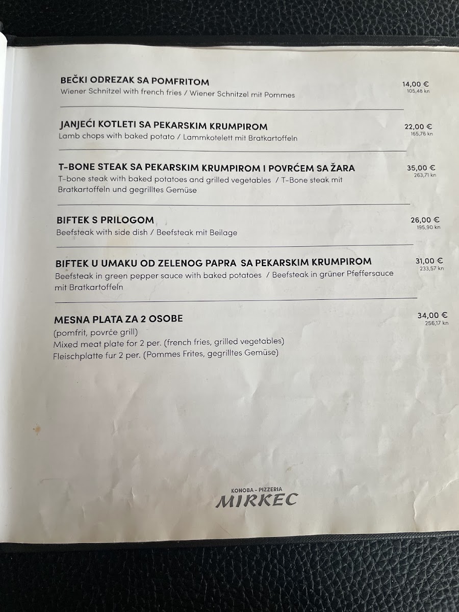 Menu Konoba Pizzeria Mirkec-9