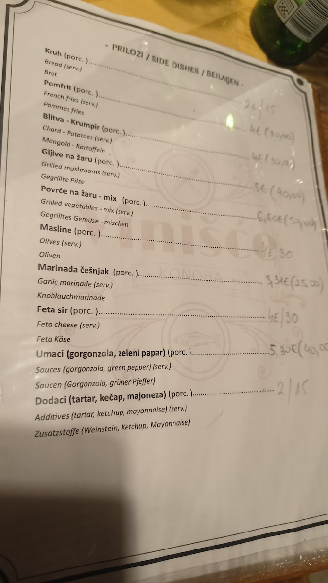 Menu Konoba Vinisce-2