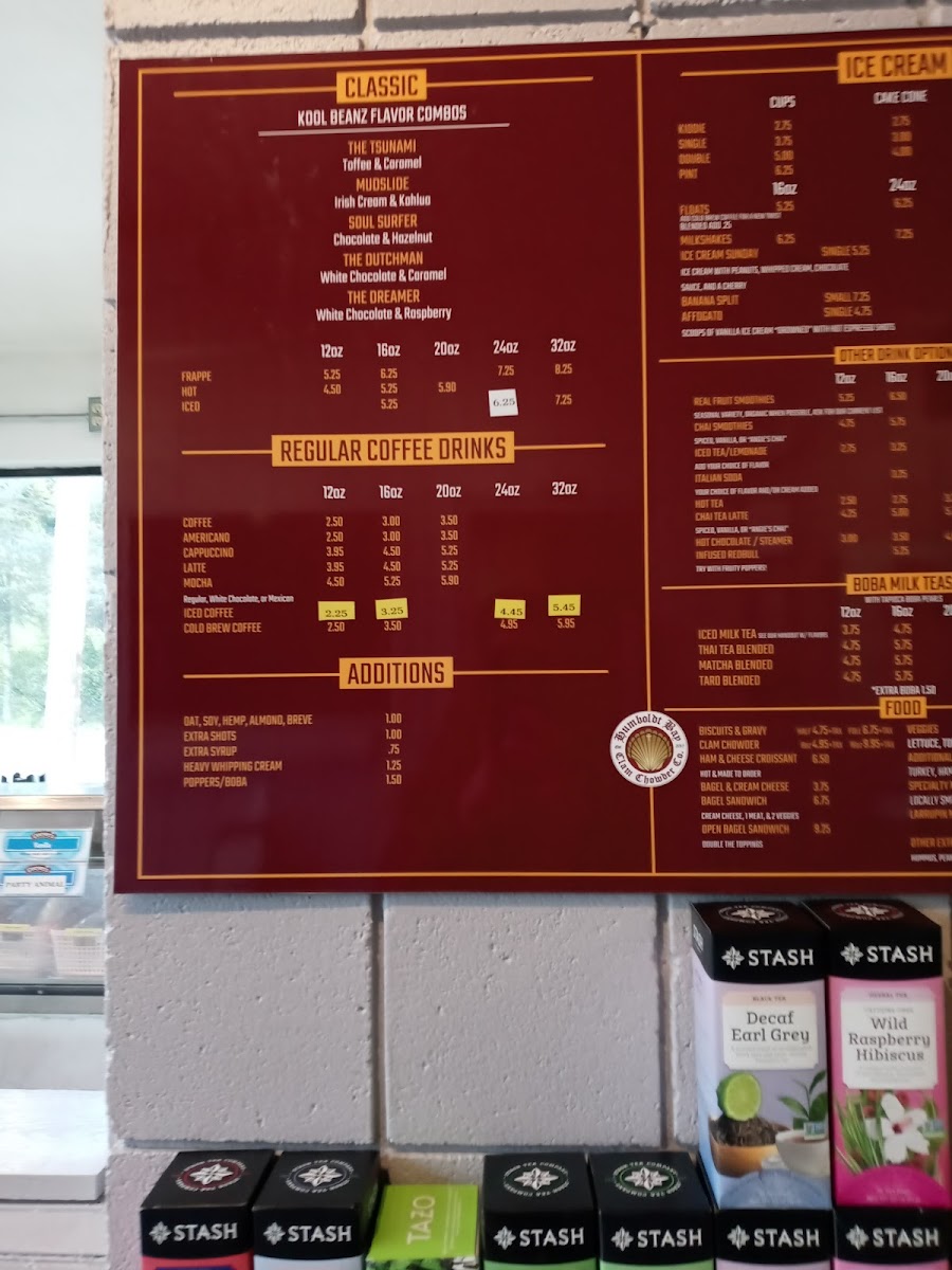 Menu Kool Beanz Coffee & Ice Cream-9