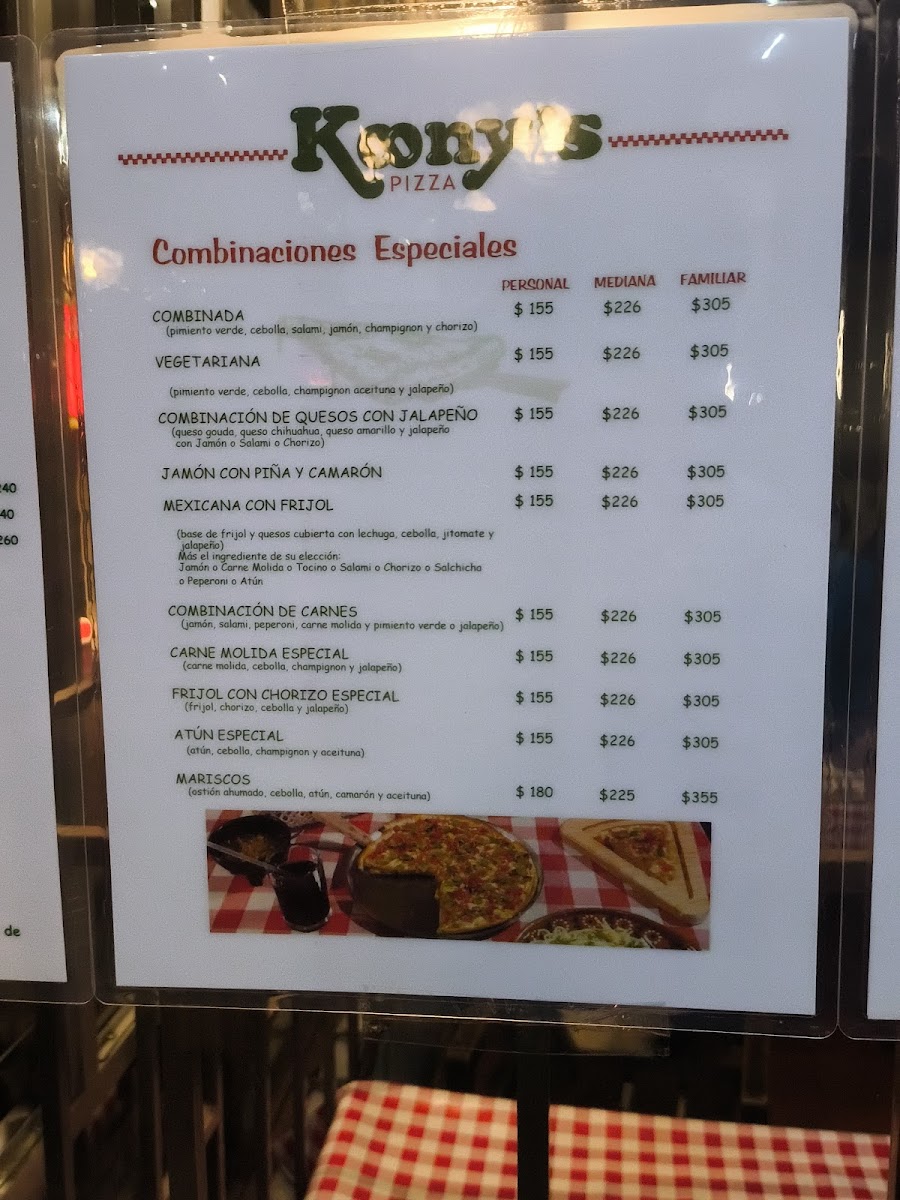 Menu Koony's Pizza-8