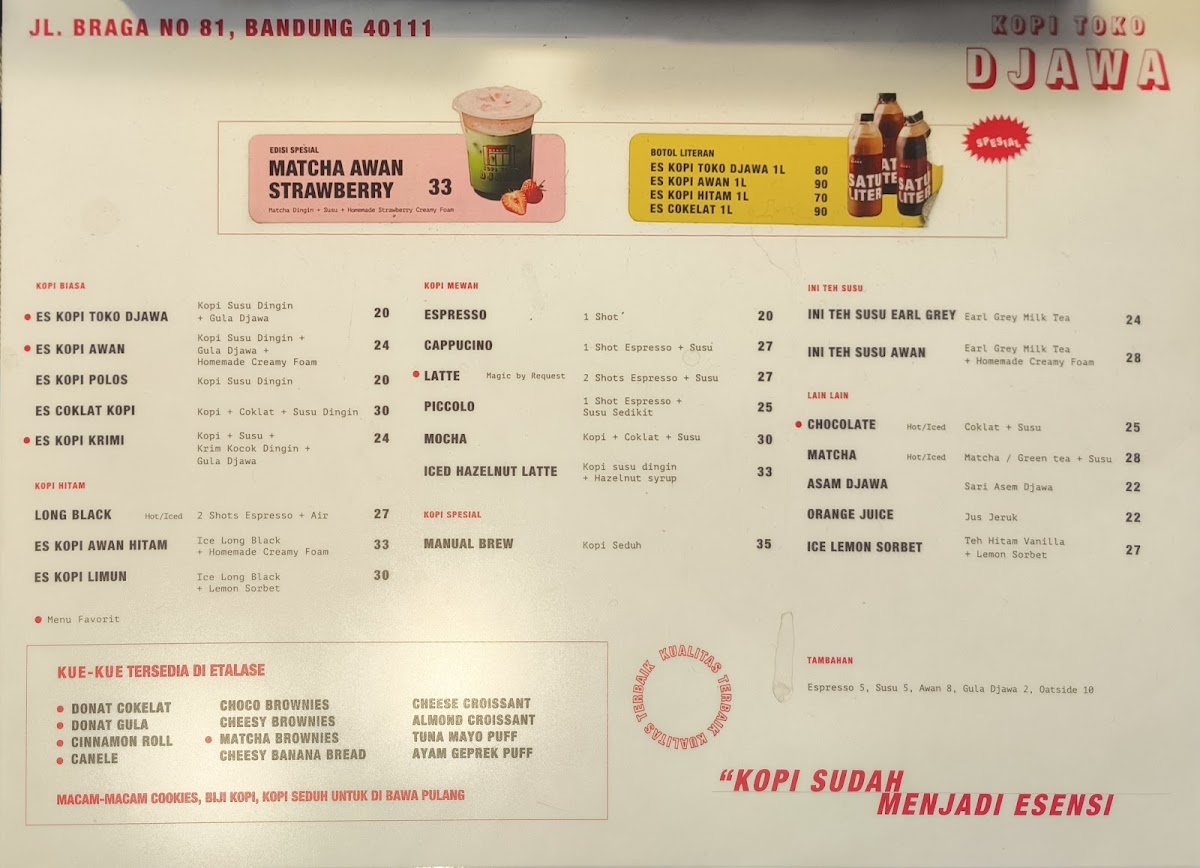 Menu Kopi Toko Djawa (Braga)-1