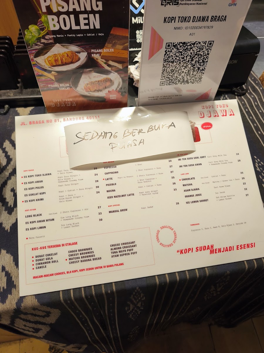 Menu Kopi Toko Djawa (Braga)-10