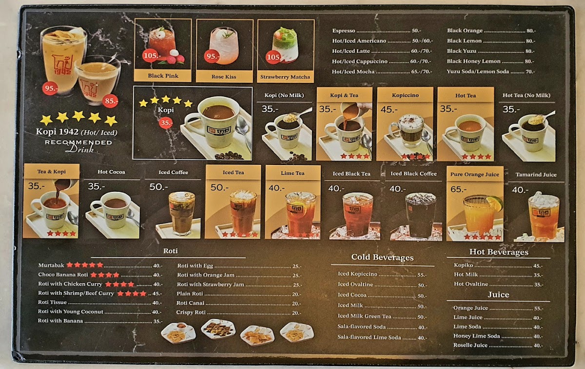 Menu Kopitiam - Ocean Branch-1