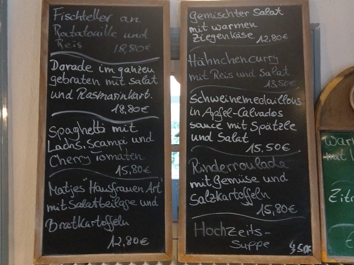 Menu Korber's Gasthof Speiselokal U. Cafe-1