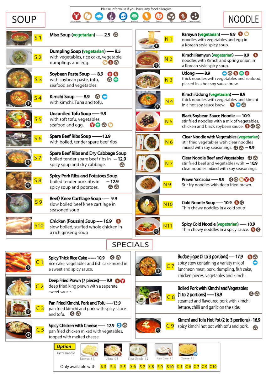 Menu Korean Grill-1