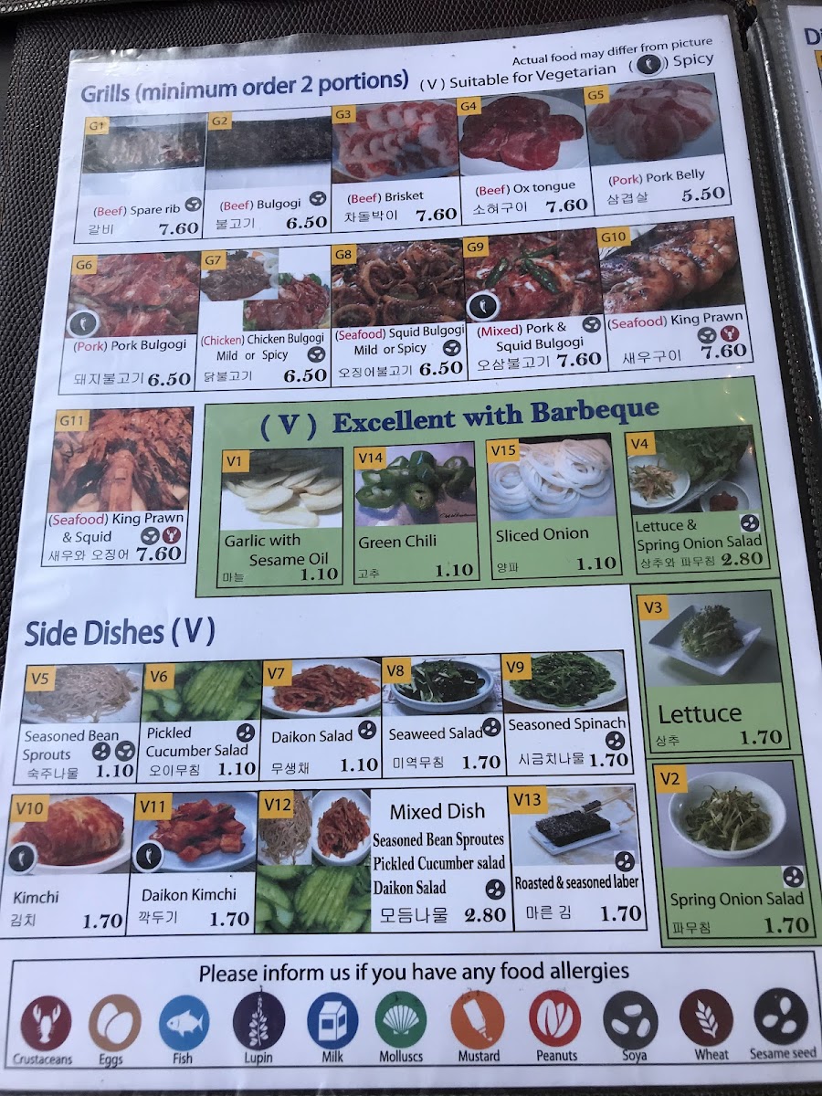 Menu Korean Grill-10