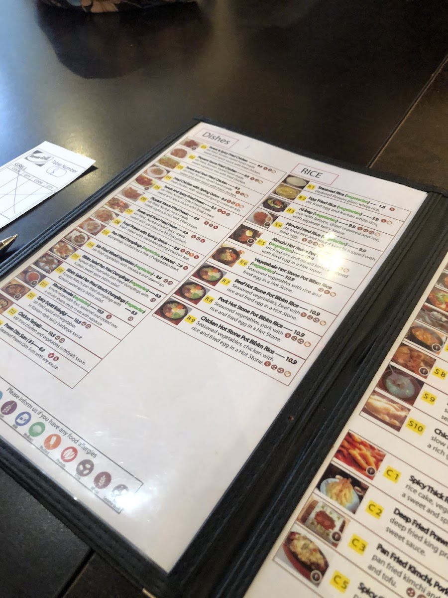Menu Korean Grill-7