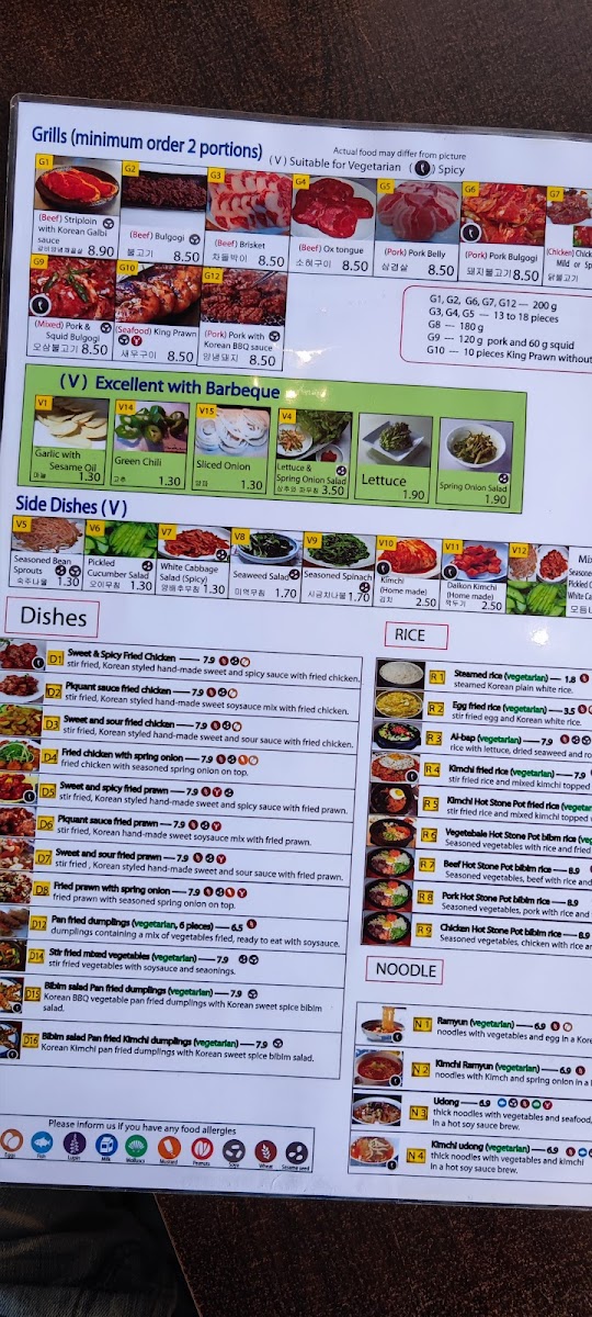Menu Korean Grill-8