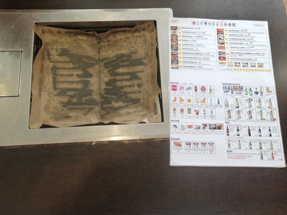 Menu Korean Grill-9