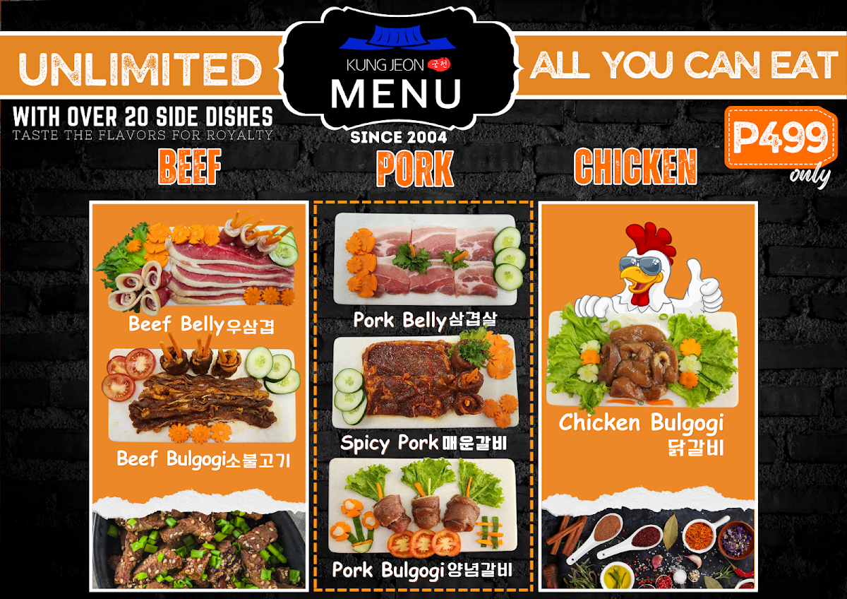 Menu Korean Palace Restaurant-1