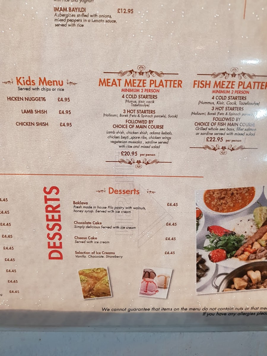 Menu Korykos Turkish Restaurant & Meze Bar-5