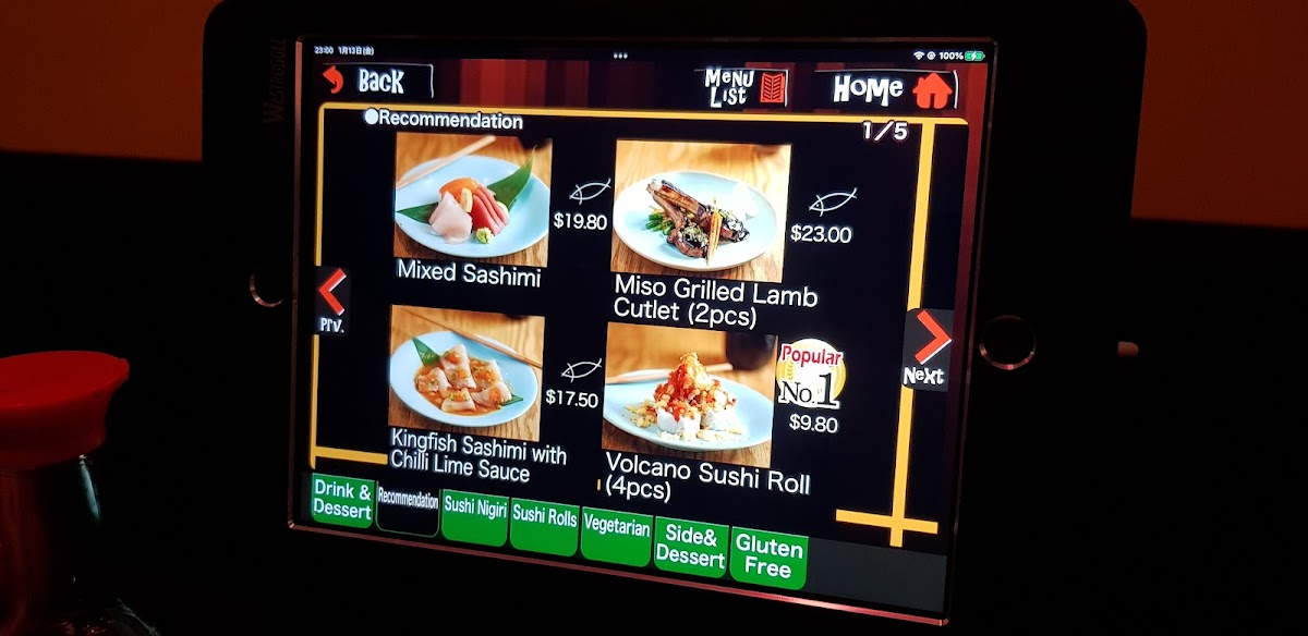 Menu Kosaten-4