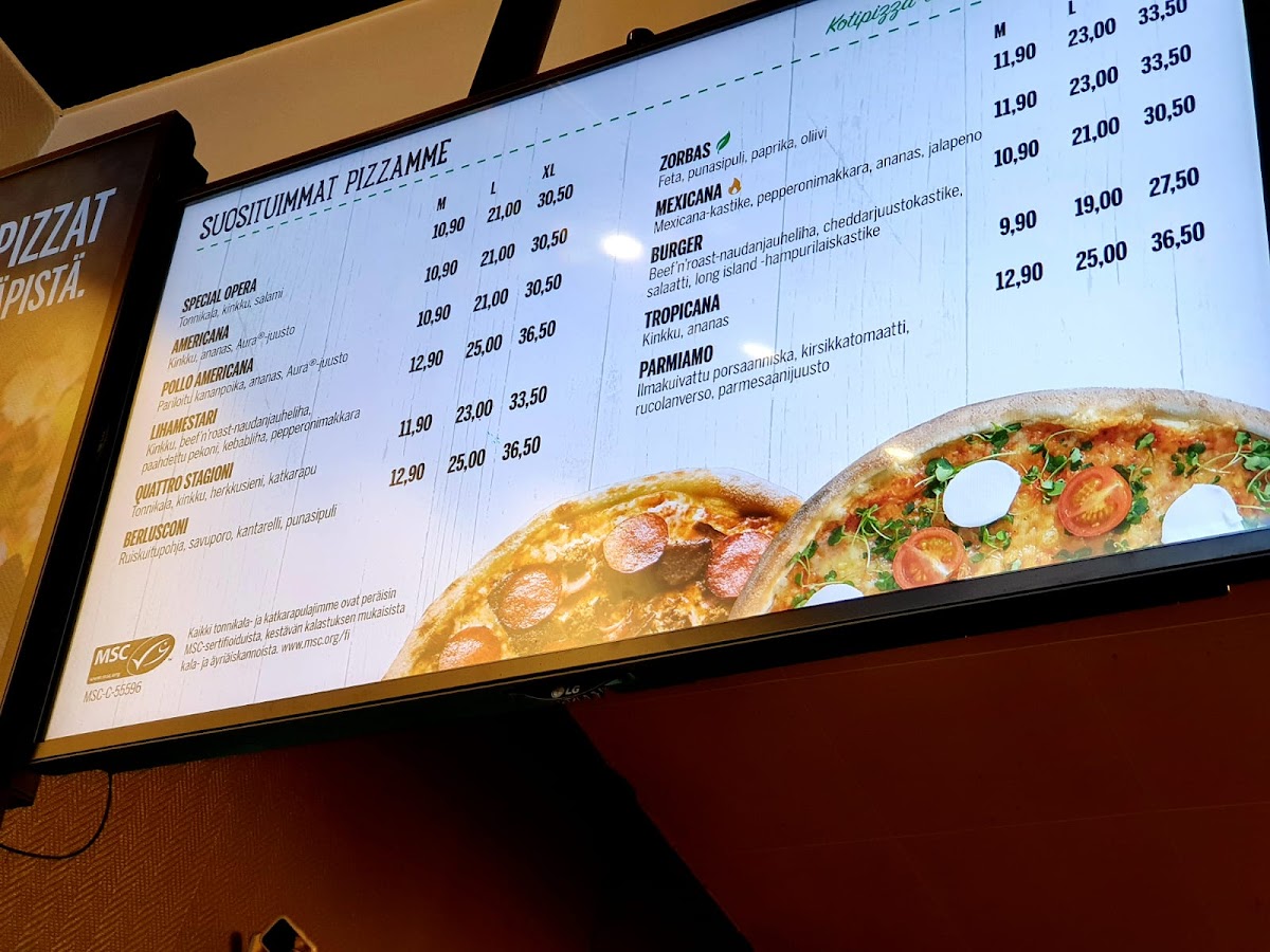Menu Kotipizza Koskikatu Rovaniemi-10