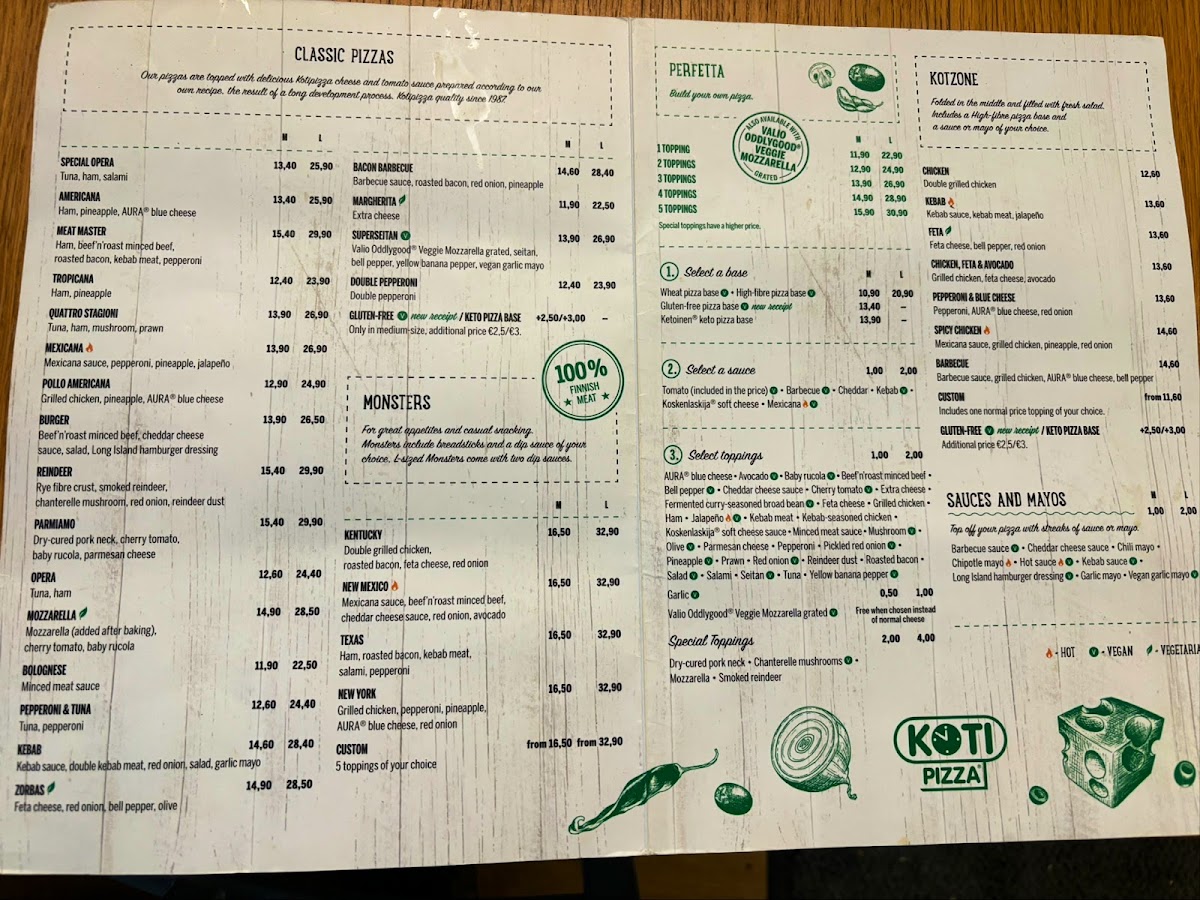 Menu Kotipizza Koskikatu Rovaniemi-5