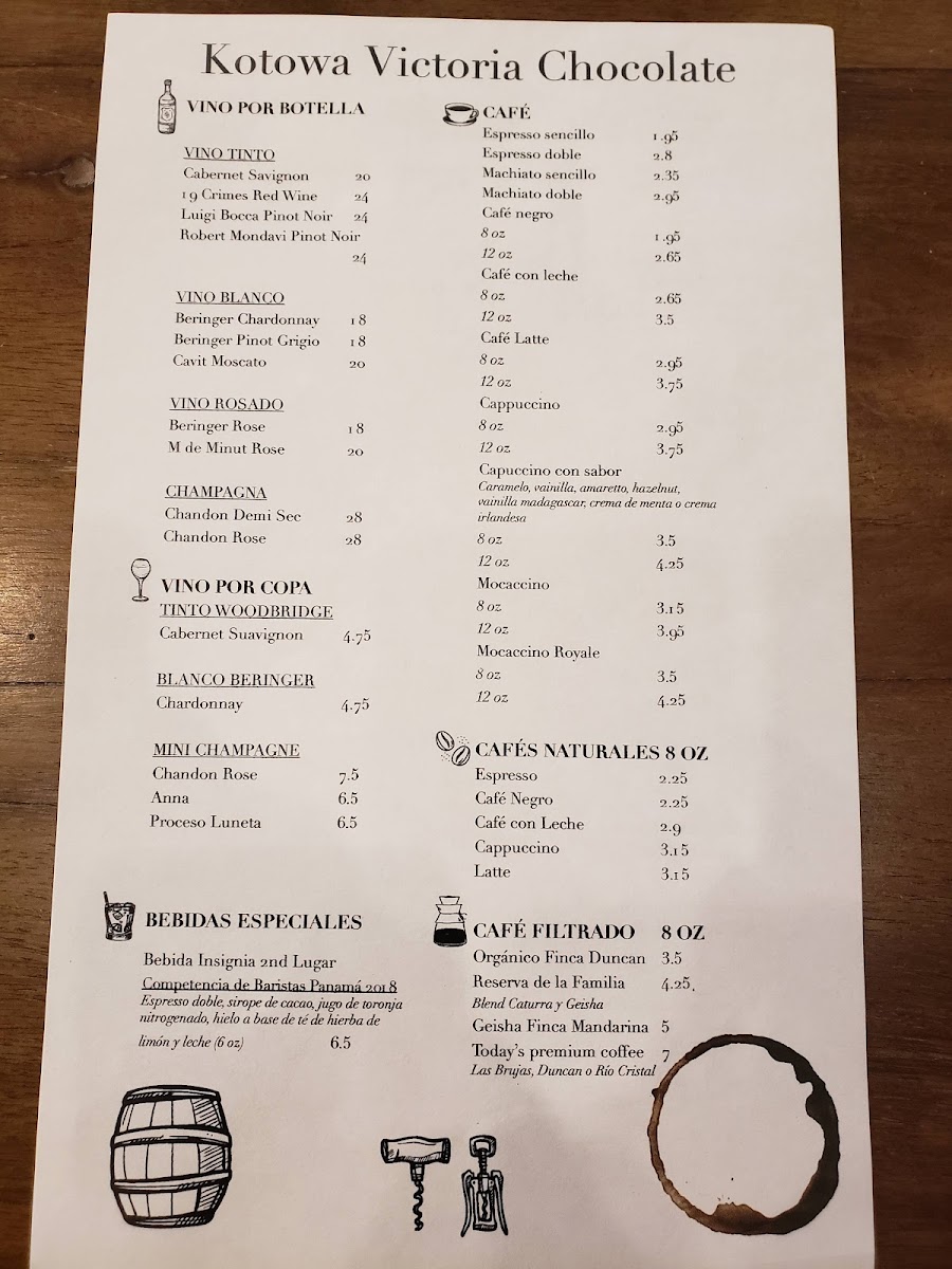 Menu Kotowa Chocolate Victoria-3