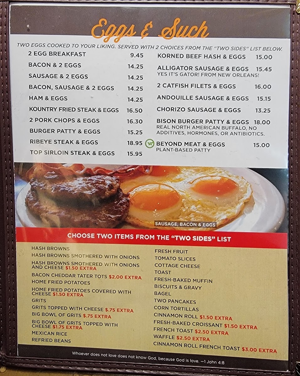 Menu Kountry Folks Homestyle Restaurant-4