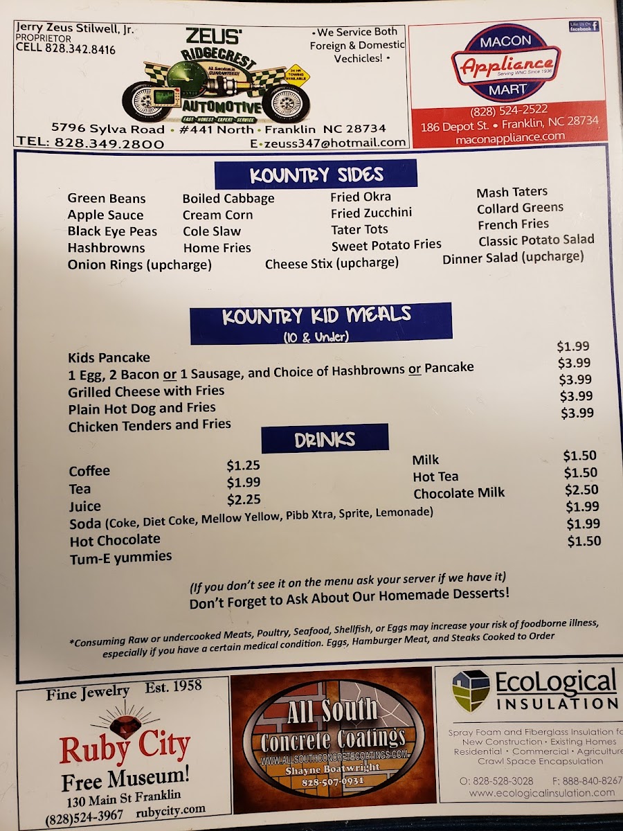 Menu Kountry Kitchen-3