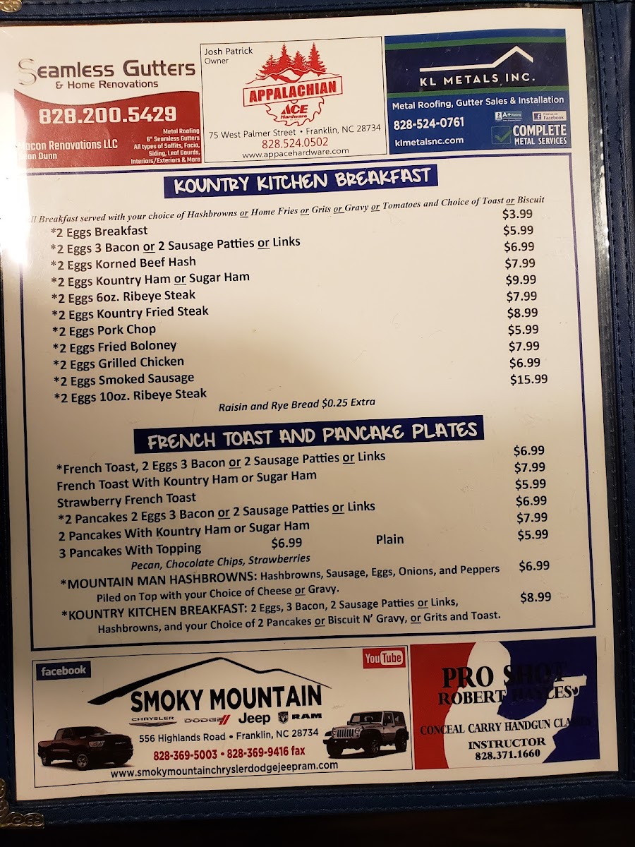 Menu Kountry Kitchen-7