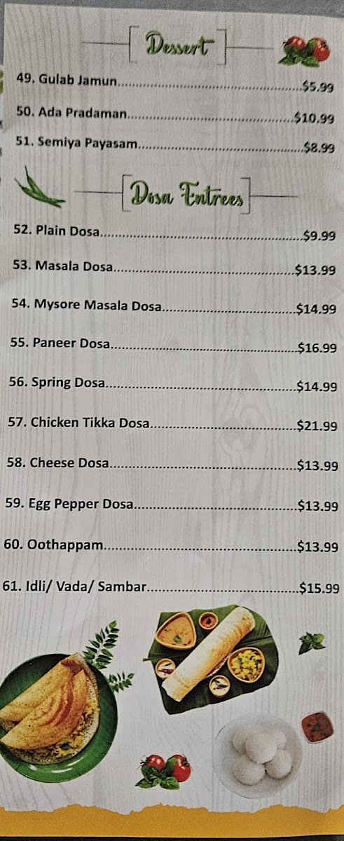 Menu Kovalam Restaurant-3