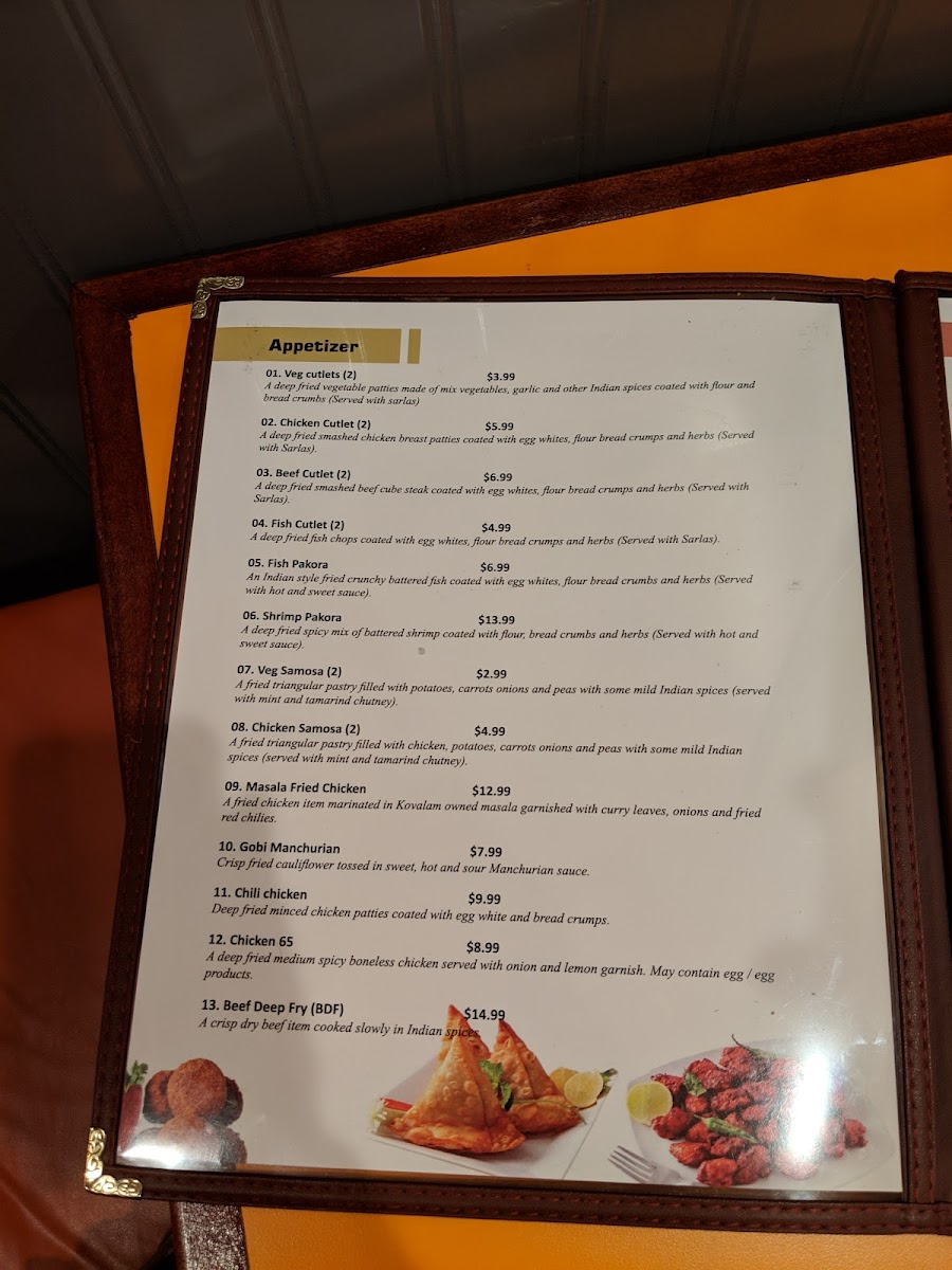 Menu Kovalam Restaurant-7