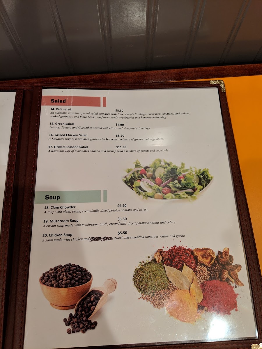 Menu Kovalam Restaurant-9