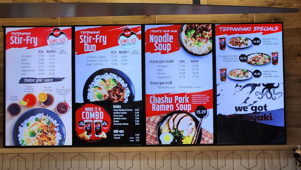 Menu Koya Japan-1