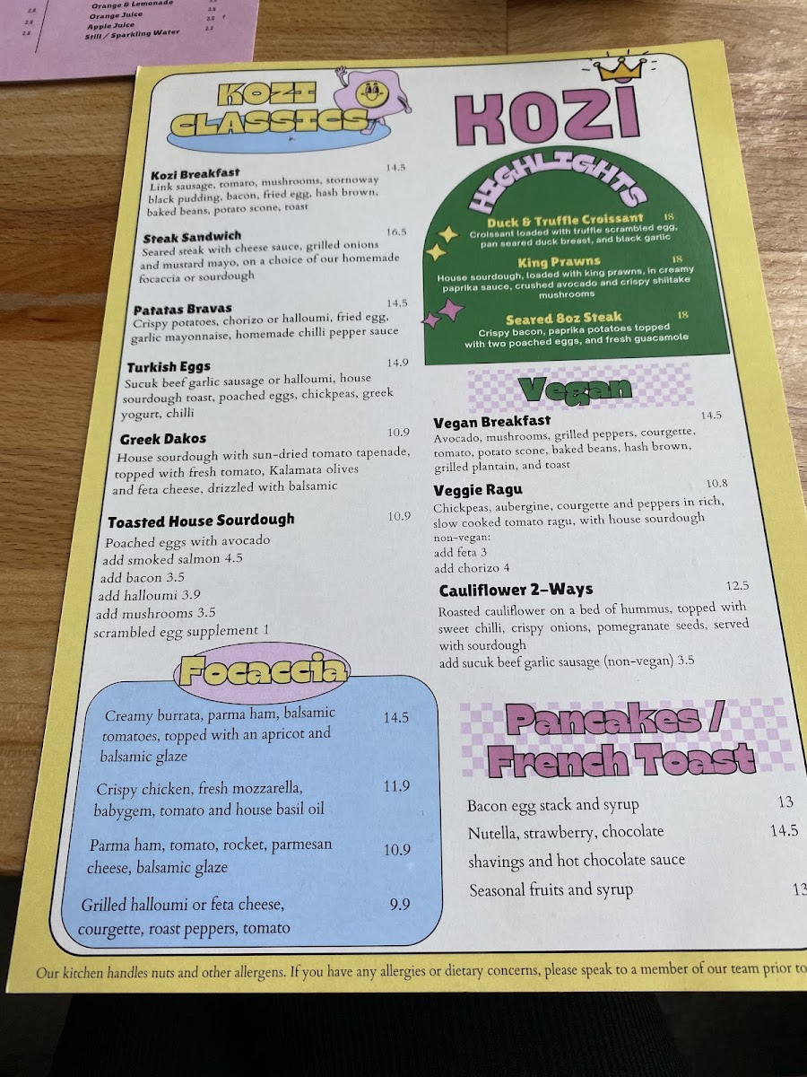 Menu Kozi Cafe-7