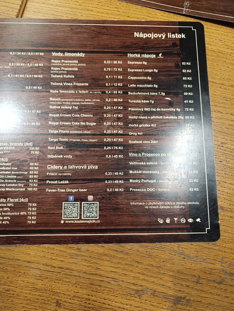 Menu Kozlovna U Anděla-10