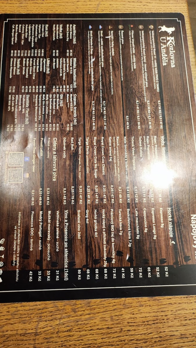Menu Kozlovna U Anděla-4
