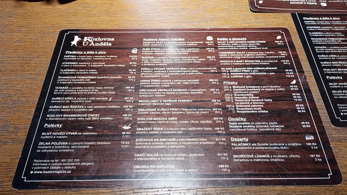 Menu Kozlovna U Anděla-6