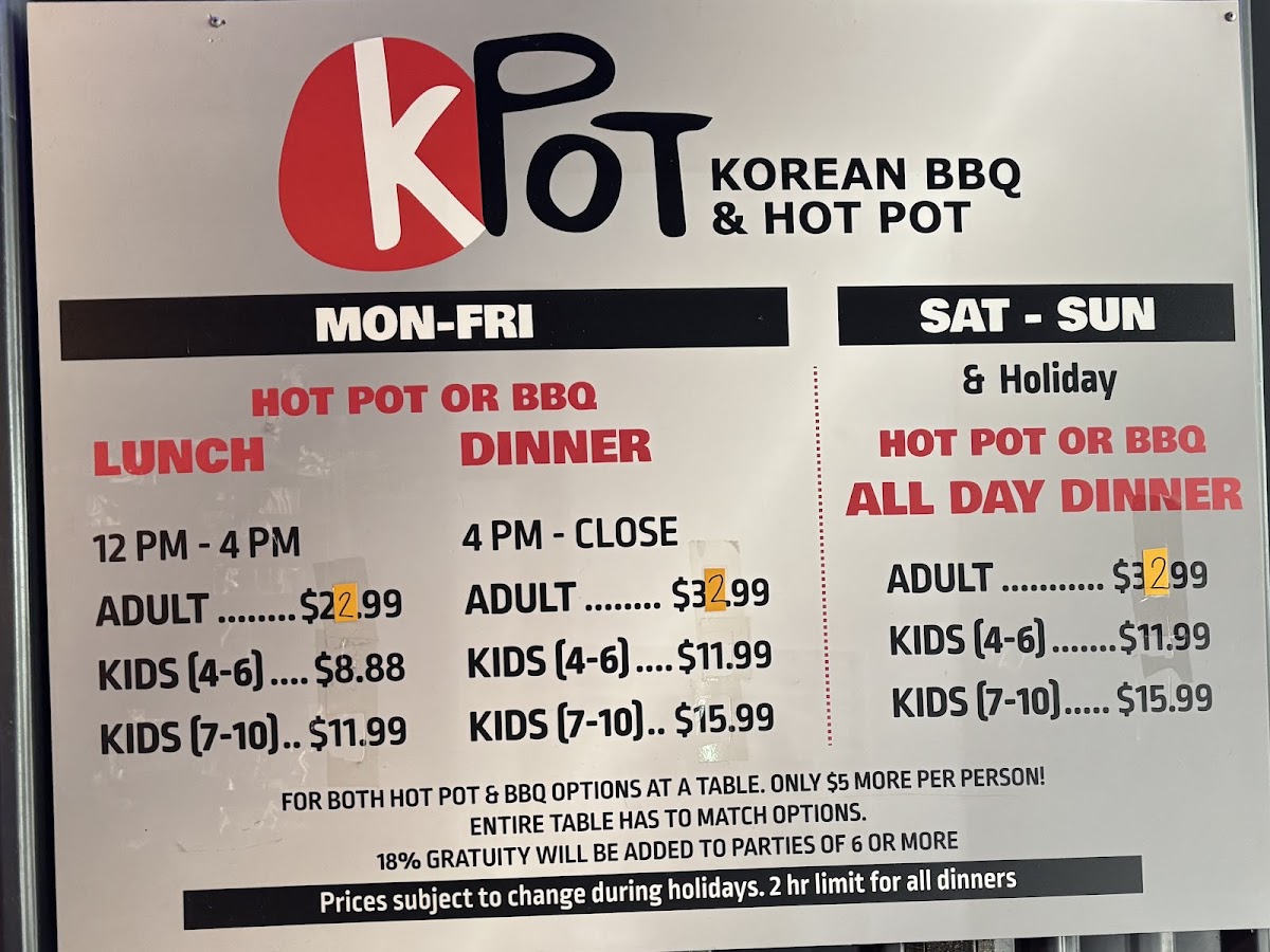 Menu Kpot Korean Bbq & Hot Pot-1