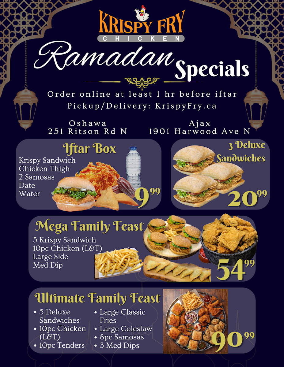 Menu Krispy Fry Oshawa-1