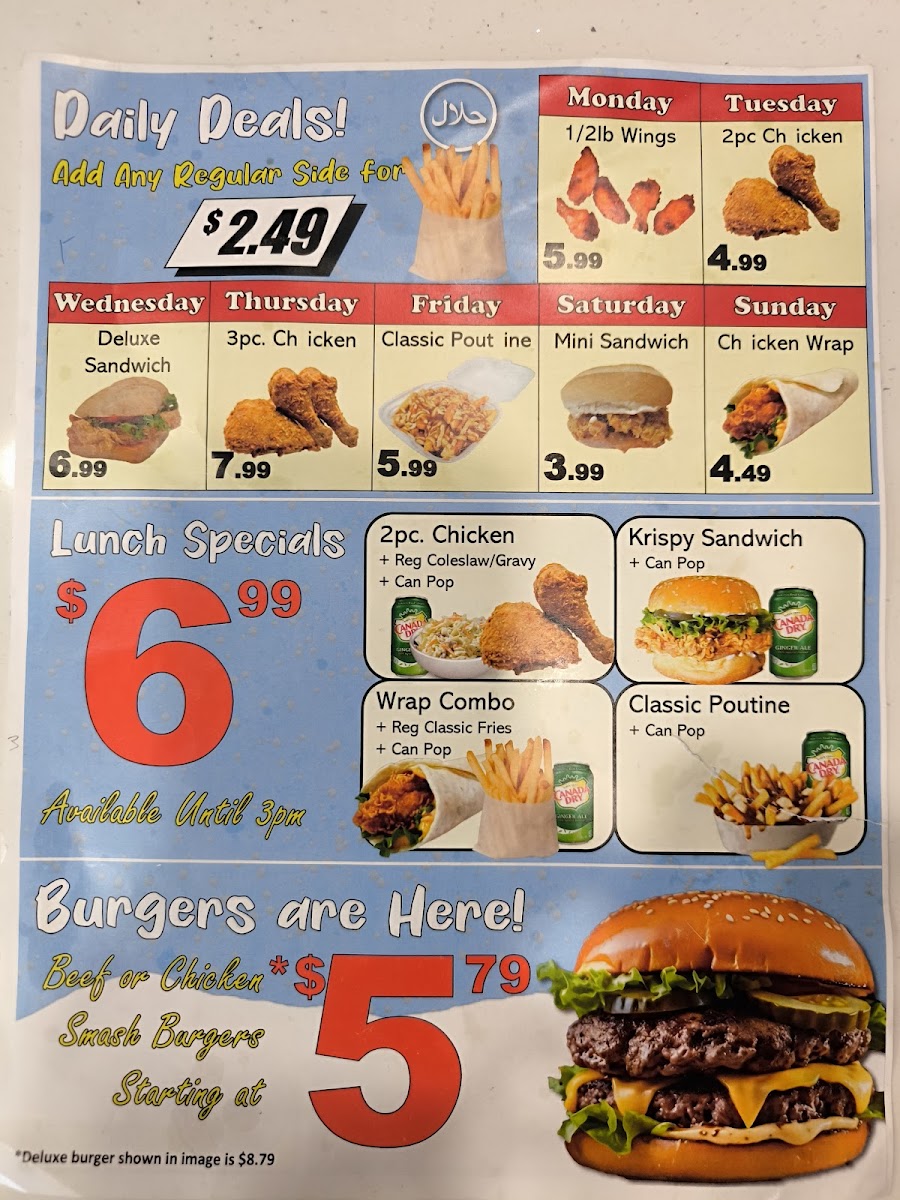 Menu Krispy Fry Oshawa-3