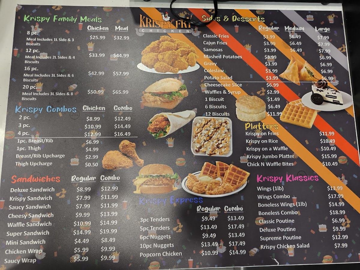 Menu Krispy Fry Oshawa-4