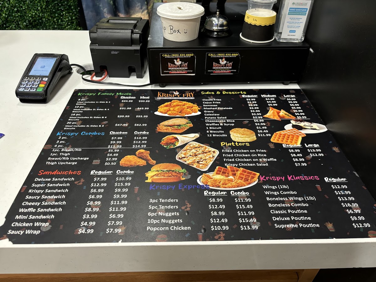 Menu Krispy Fry Oshawa-5