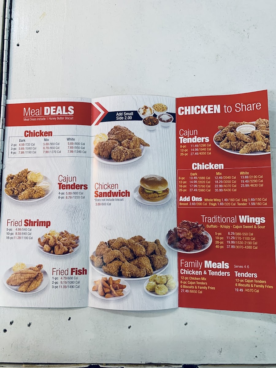 Menu Krispy Krunchy Chicken-1