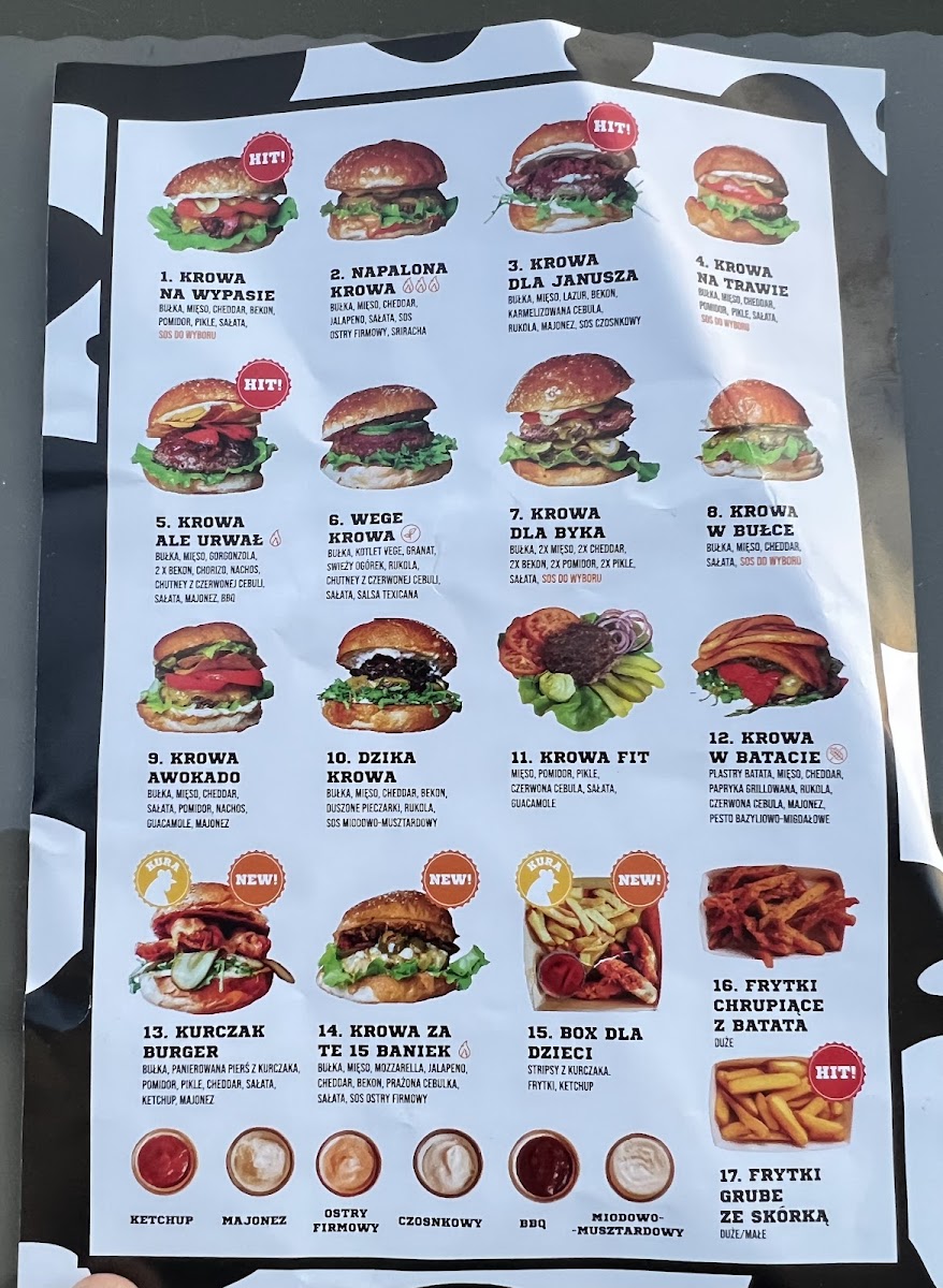 Menu Krowa Burger Jarosławiec-2