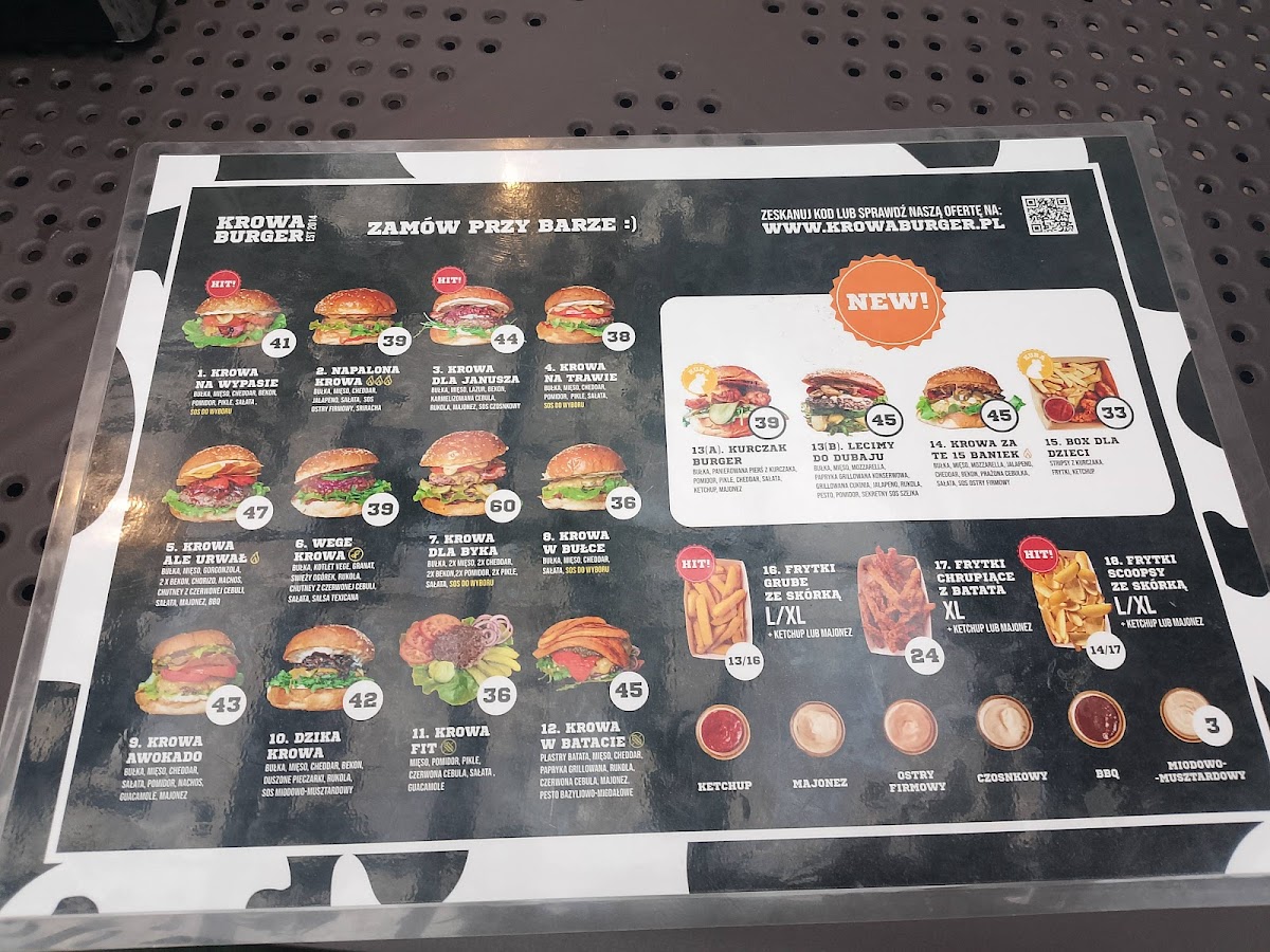 Menu Krowa Burger Jarosławiec-3