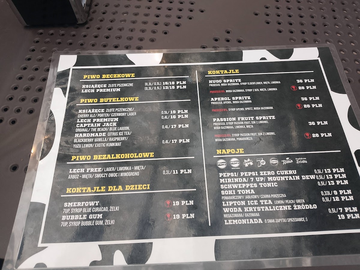 Menu Krowa Burger Jarosławiec-4