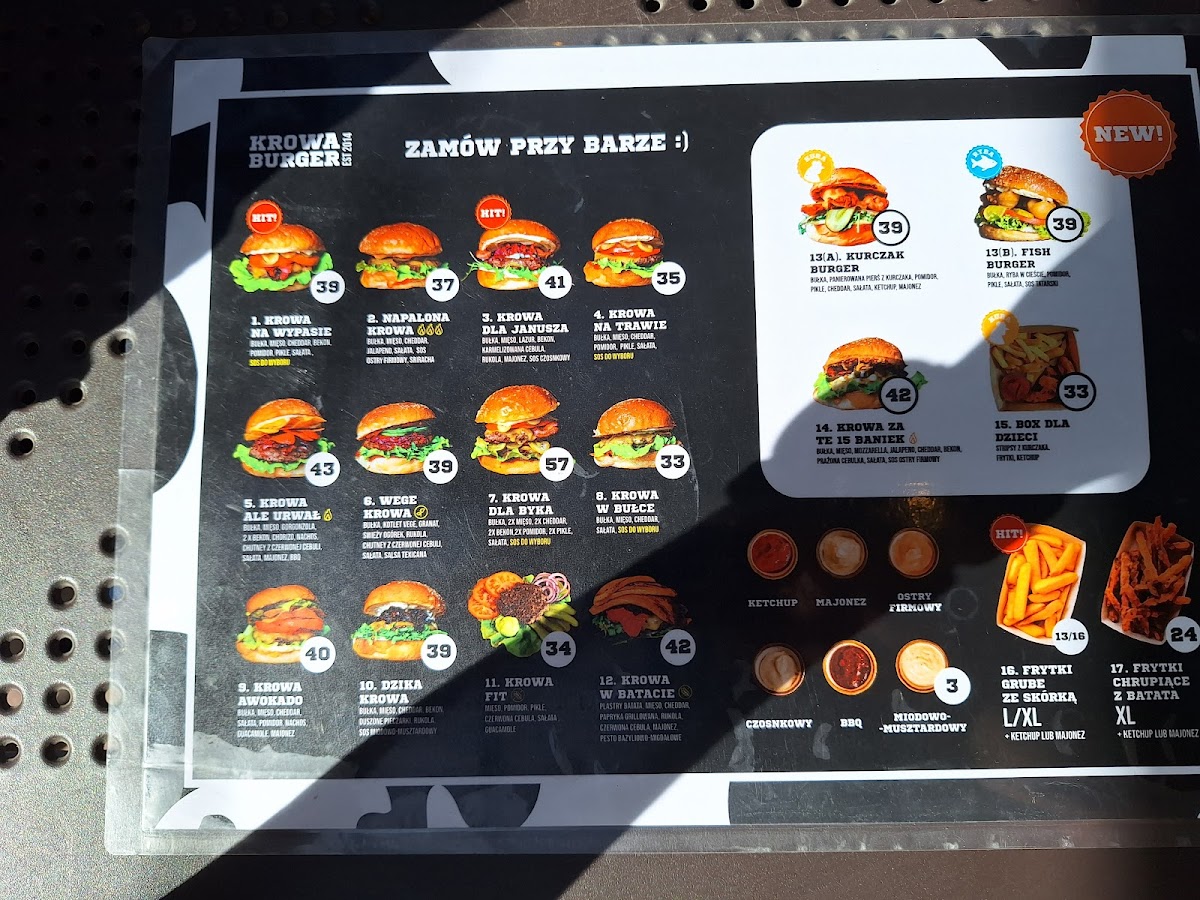 Menu Krowa Burger Jarosławiec-5