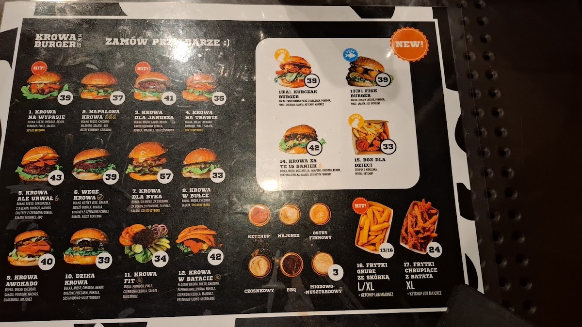 Menu Krowa Burger Jarosławiec-6