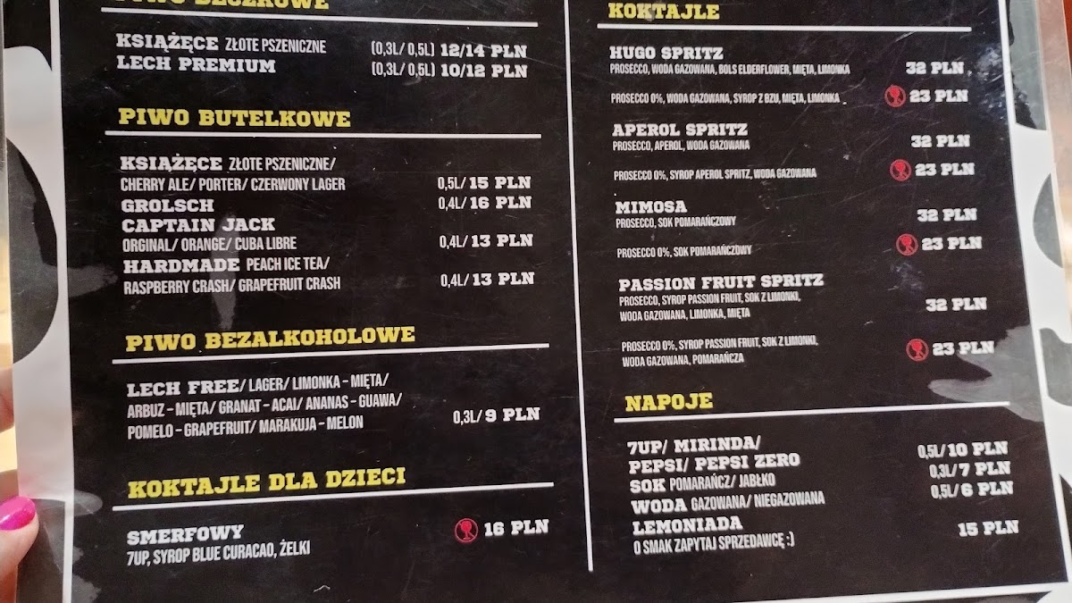 Menu Krowa Burger Jarosławiec-7