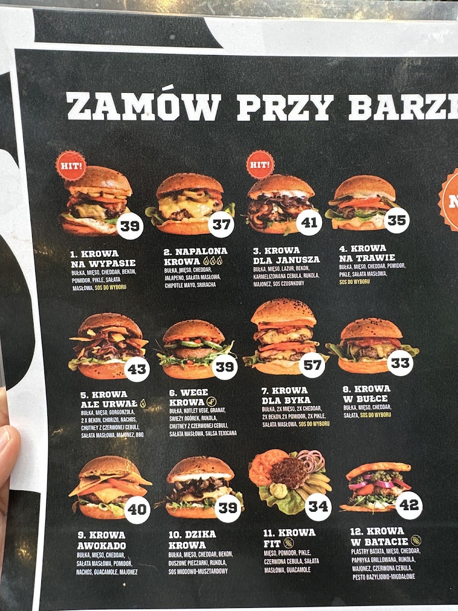 Menu Krowa Burger Jarosławiec-9