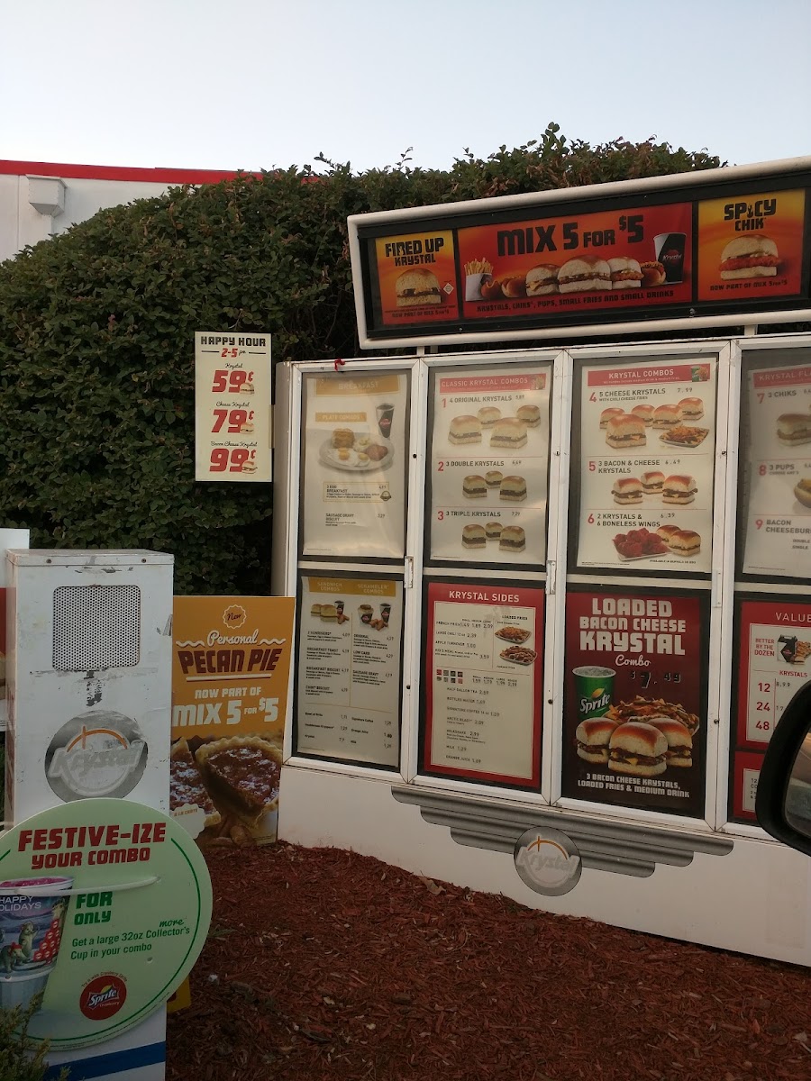Menu Krystal-2