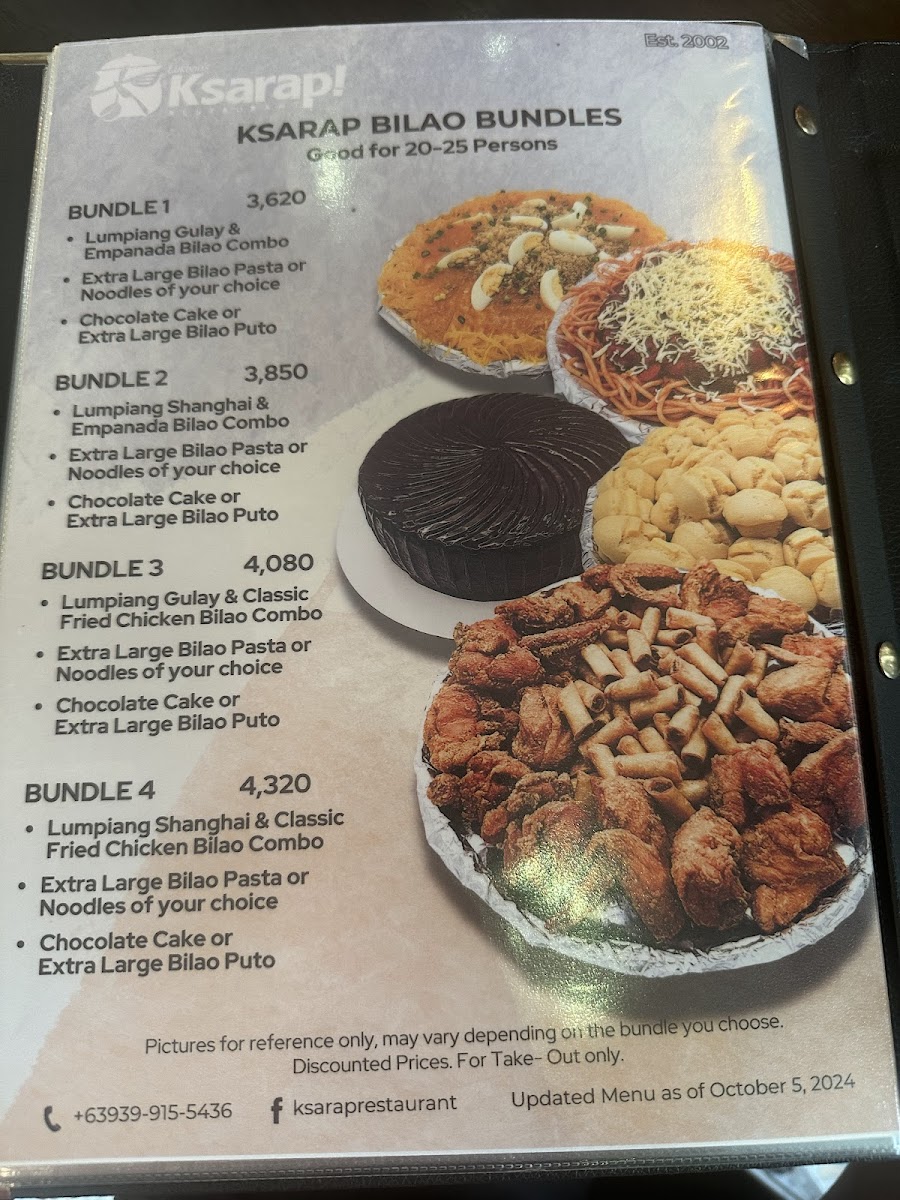 Menu Ksarap Restaurant-1