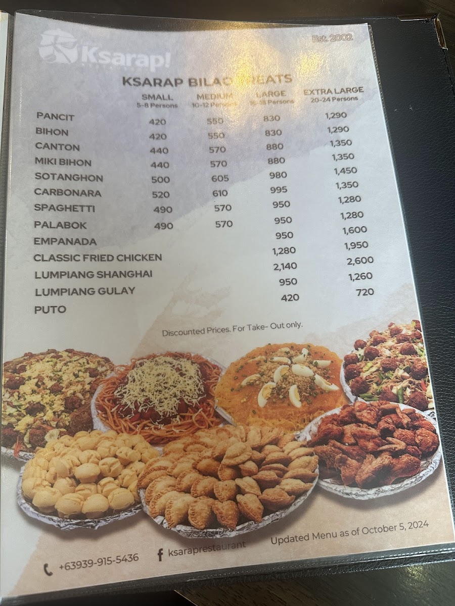 Menu Ksarap Restaurant-2