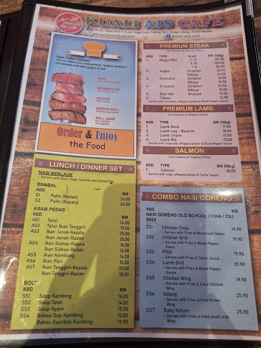 Menu Kuali Ais Cafe-2