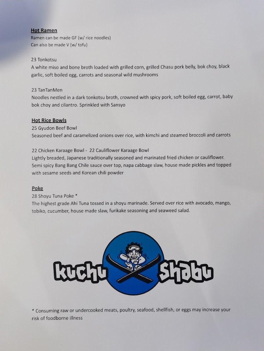 Menu Kuchu Shabu-1