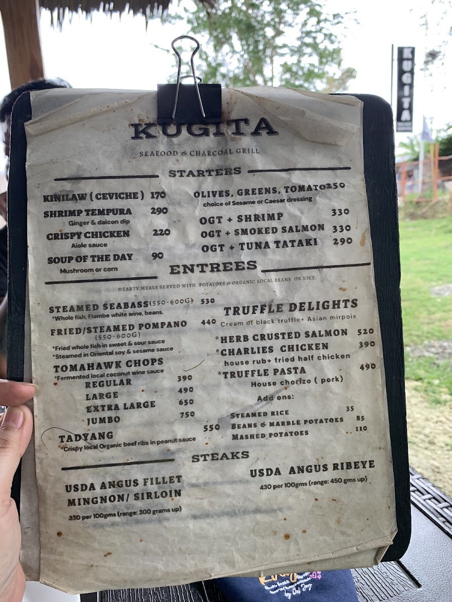 Menu Kugita Seafood & Charcoal Grill-5
