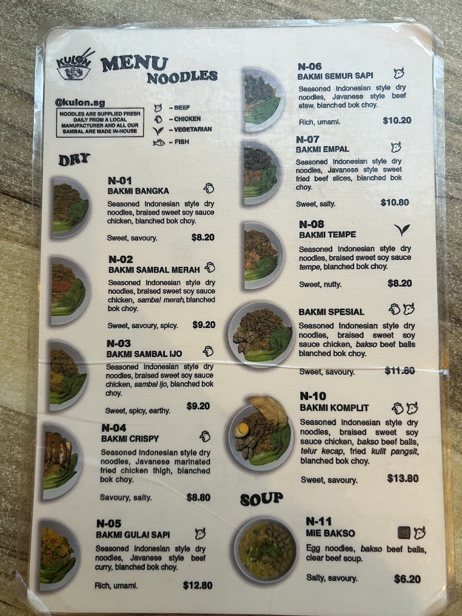 Menu Kulon-5